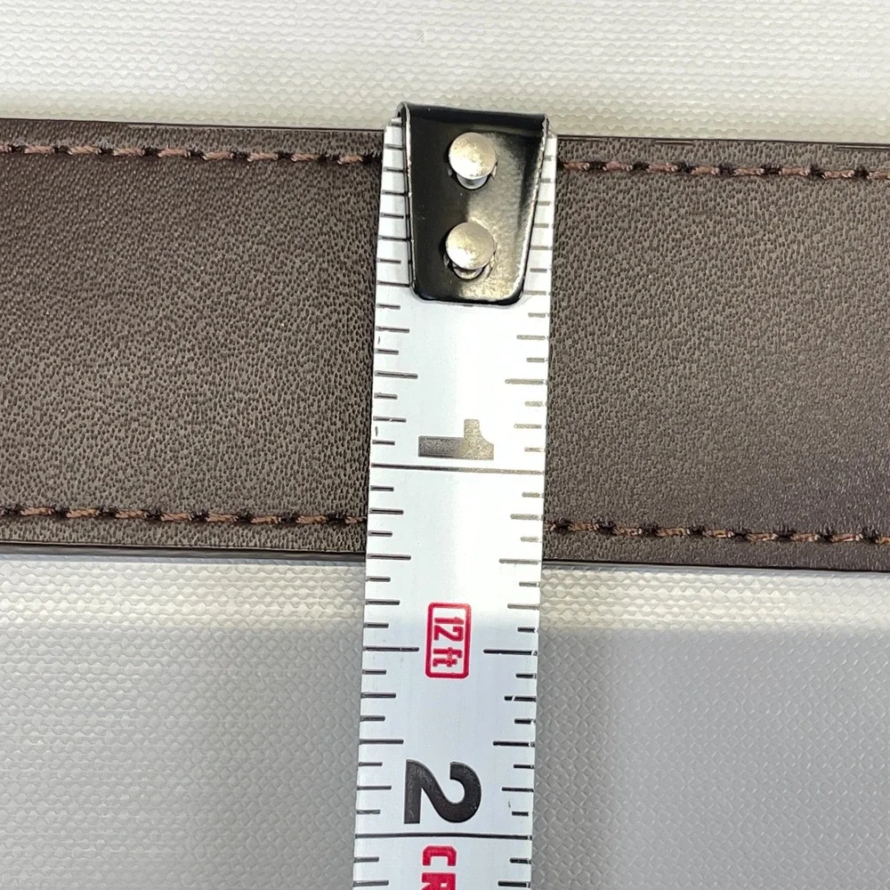 Nike Golf Leather Belt Mens Brown Size S Dress Buckle